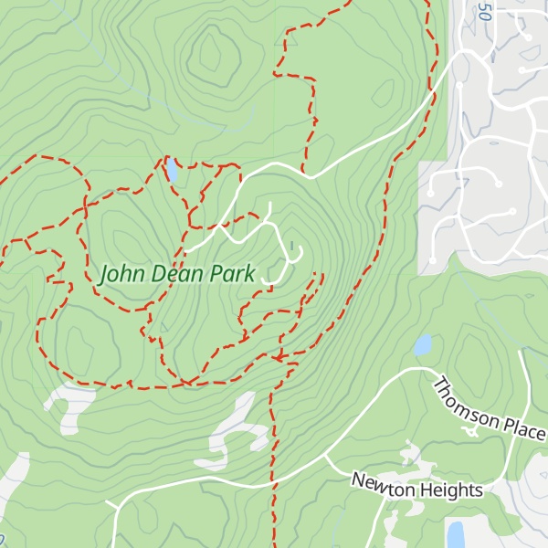 Map of Mount Newton
