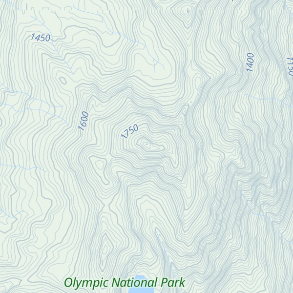 Map of June 10 Peak