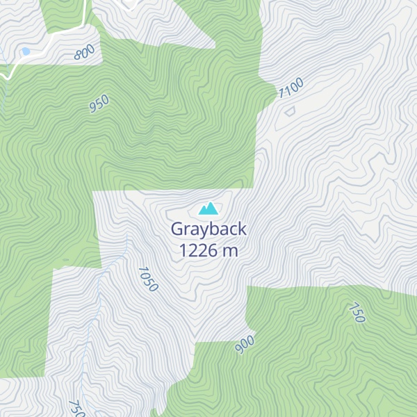 Map of Grayback
