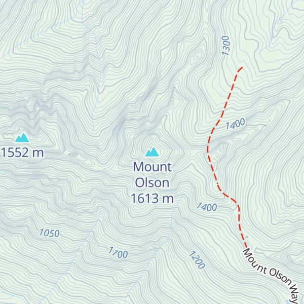 Map of Mount Olson