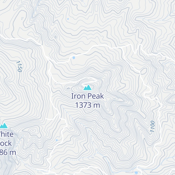 Map of Iron Peak