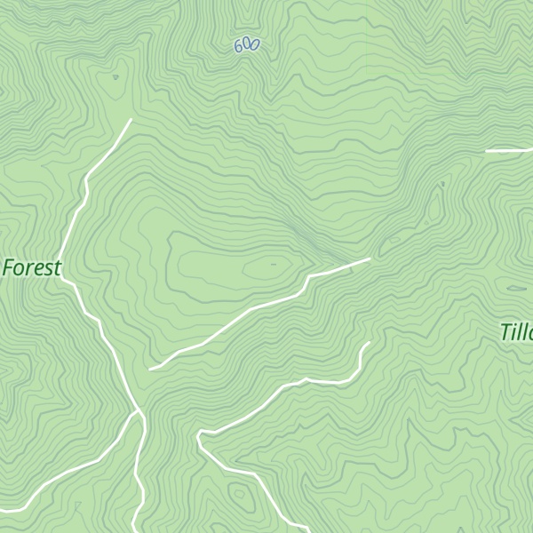 Map of Gobblers Knob