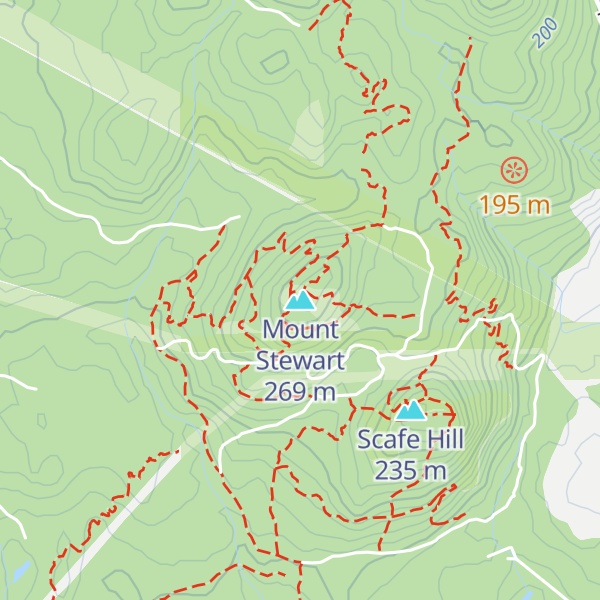 Map of Mount Stewart