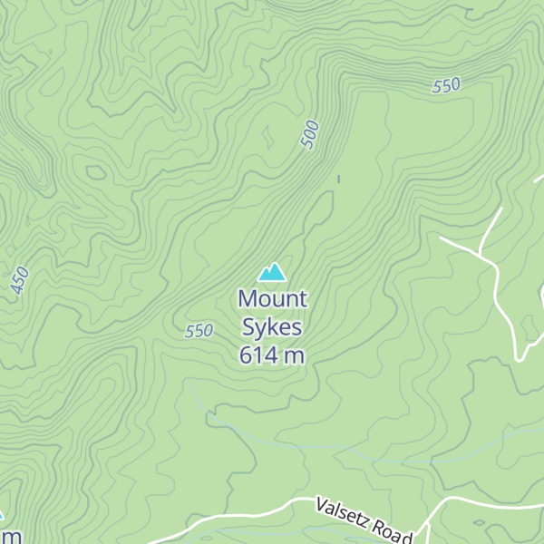 Map of Mount Sykes