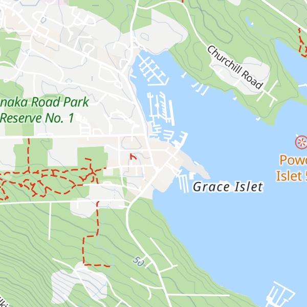 Map of Salt Spring Visitor Centre