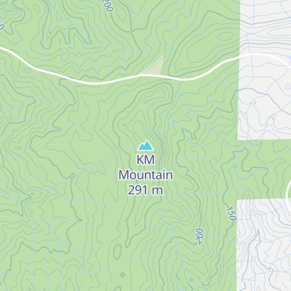 Map of KM Mountain