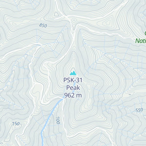 Map of PSK-31 Peak