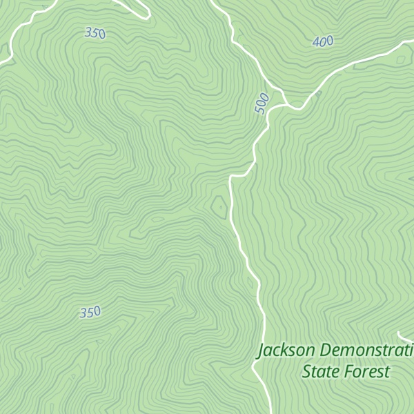 Map of Chamberlain Ridge
