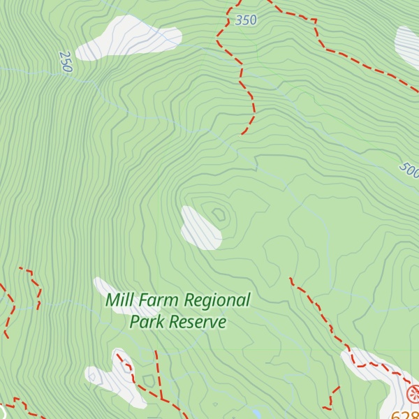Map of Mount Sulivan