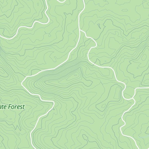 Map of Flat Iron Mountain