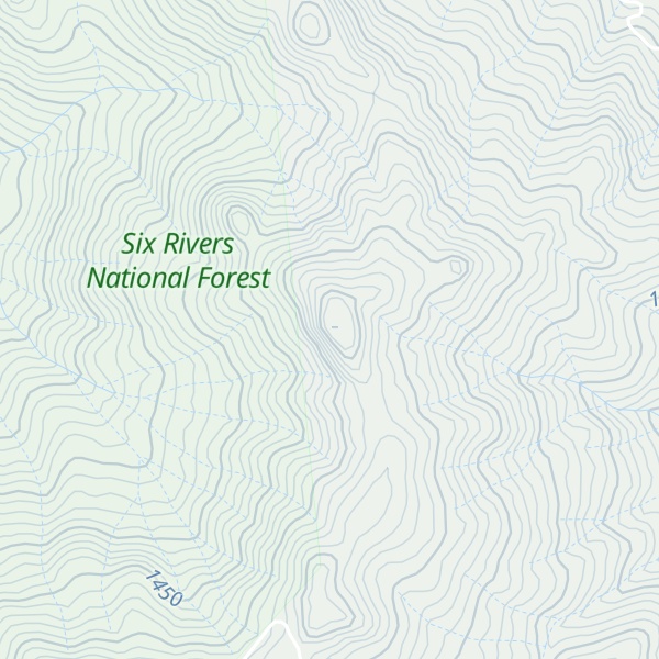 Map of Senteney Rock