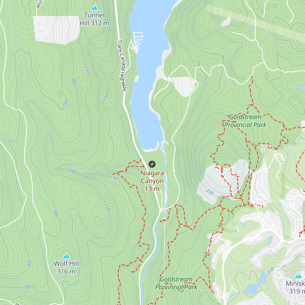 Freeman King Visitor Centre map