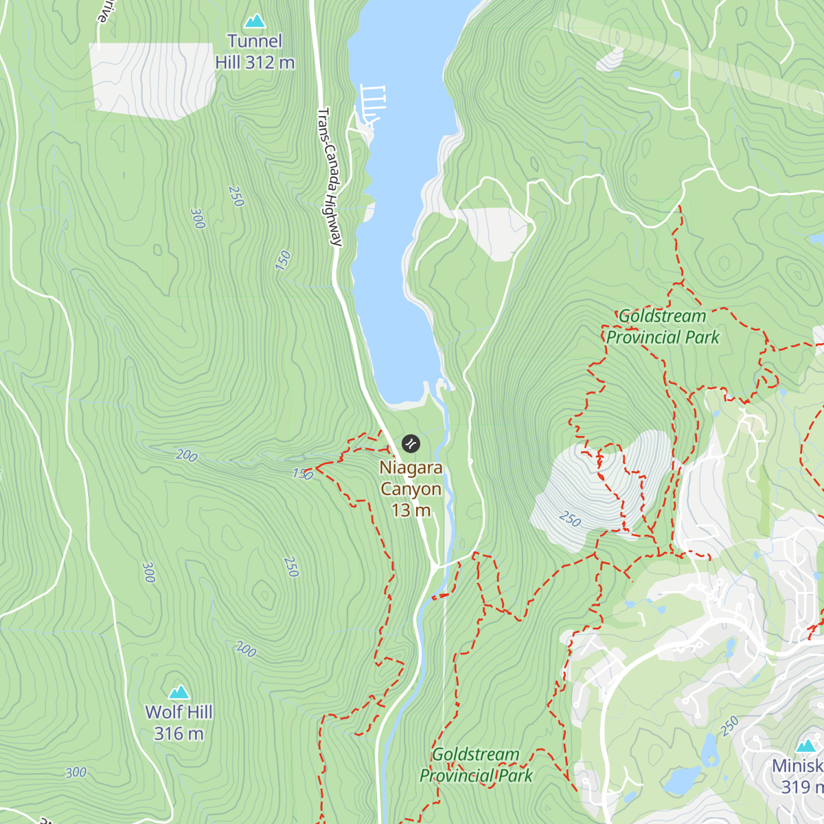 Freeman King Visitor Centre map
