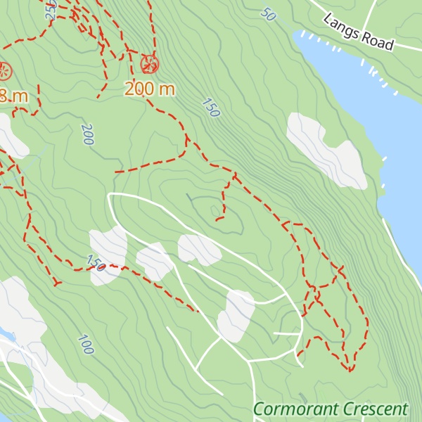 Map of Channel Ridge