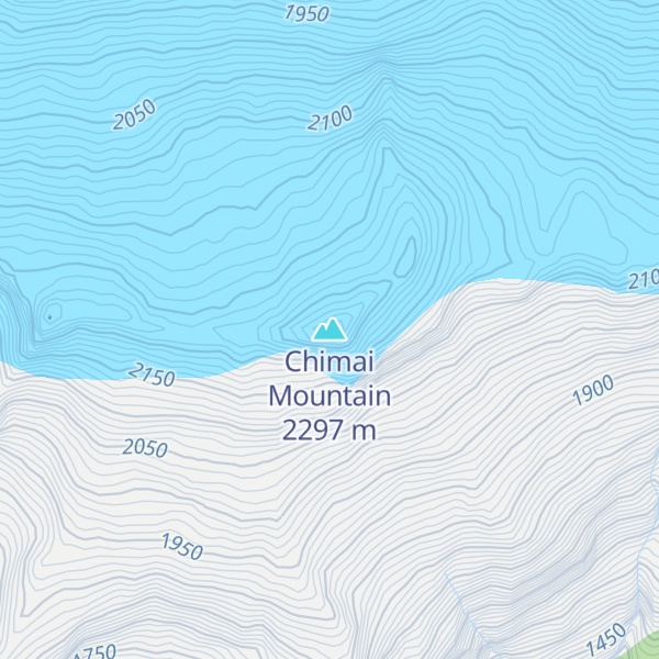 Map of Chimai Mountain