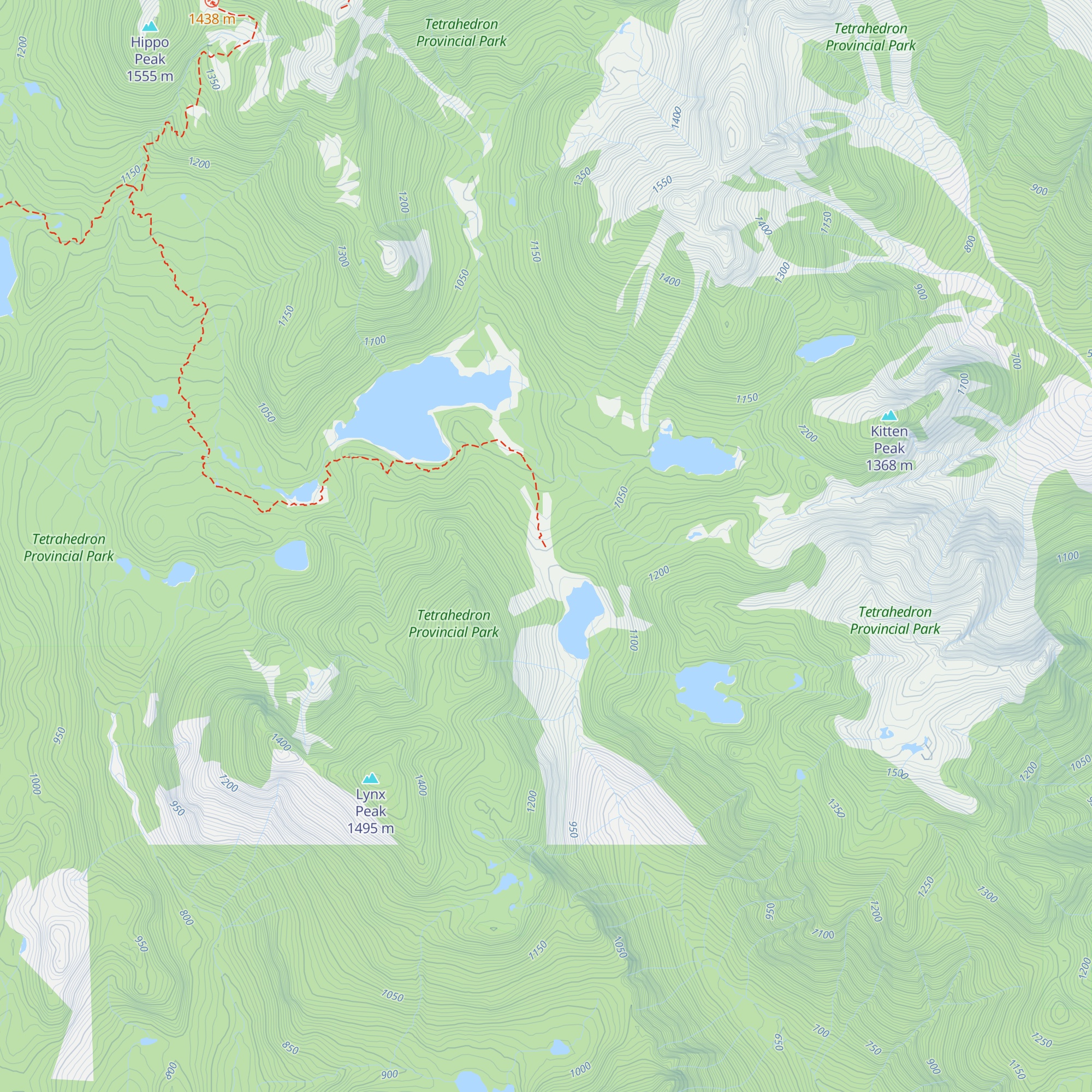 McNair Cabin map