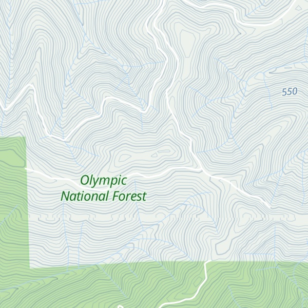 Map of Weatherwax Ridge