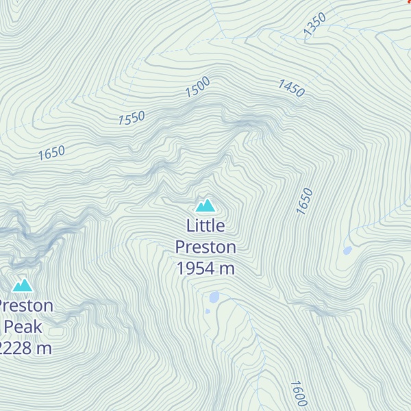 Map of Little Preston