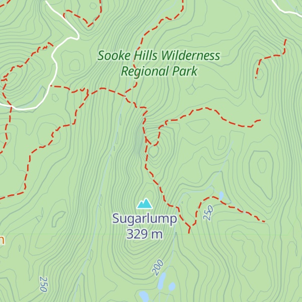 Map of Sugarloaf