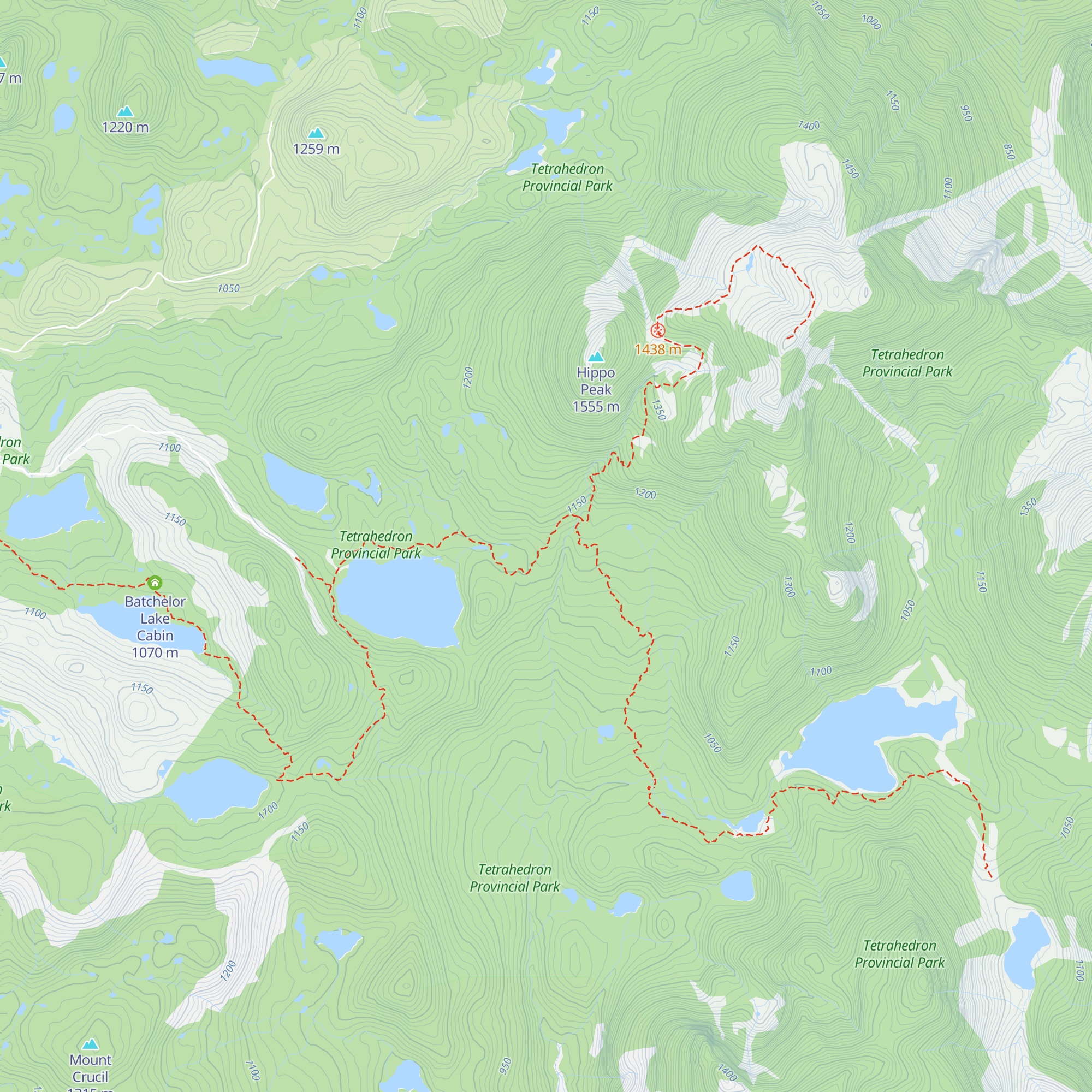 Edwards Cabin map