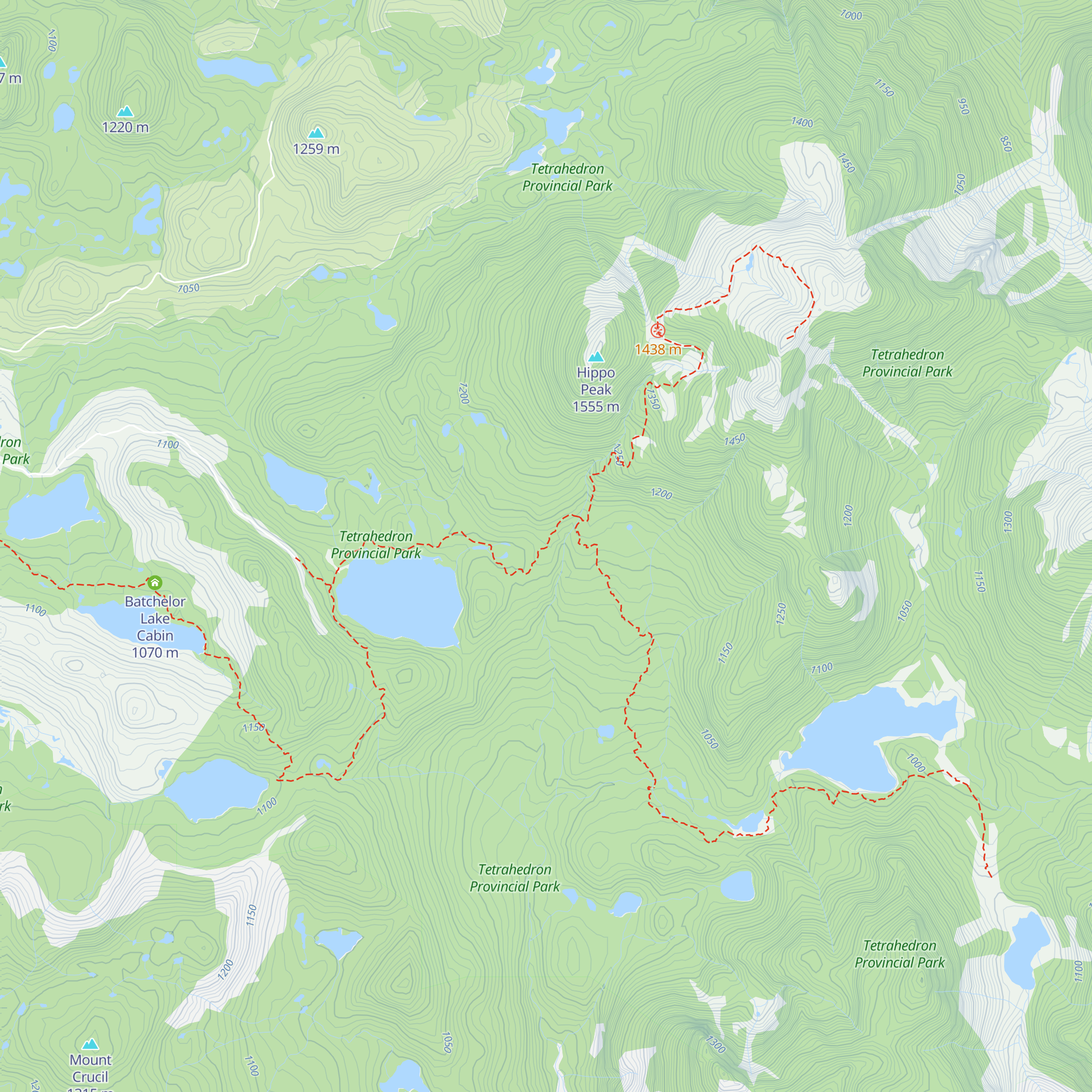 Edwards Cabin map