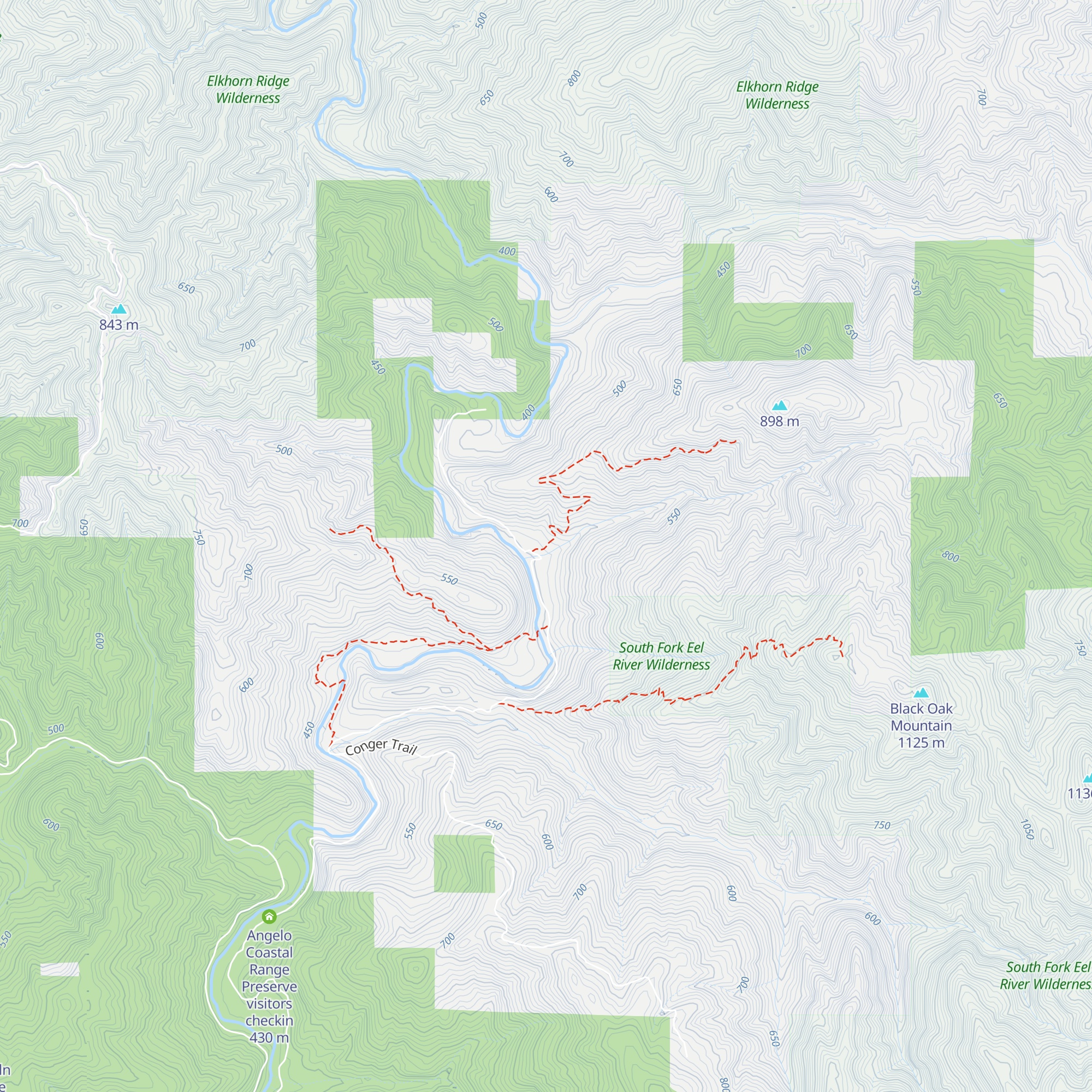 Fox Creek Lodge map
