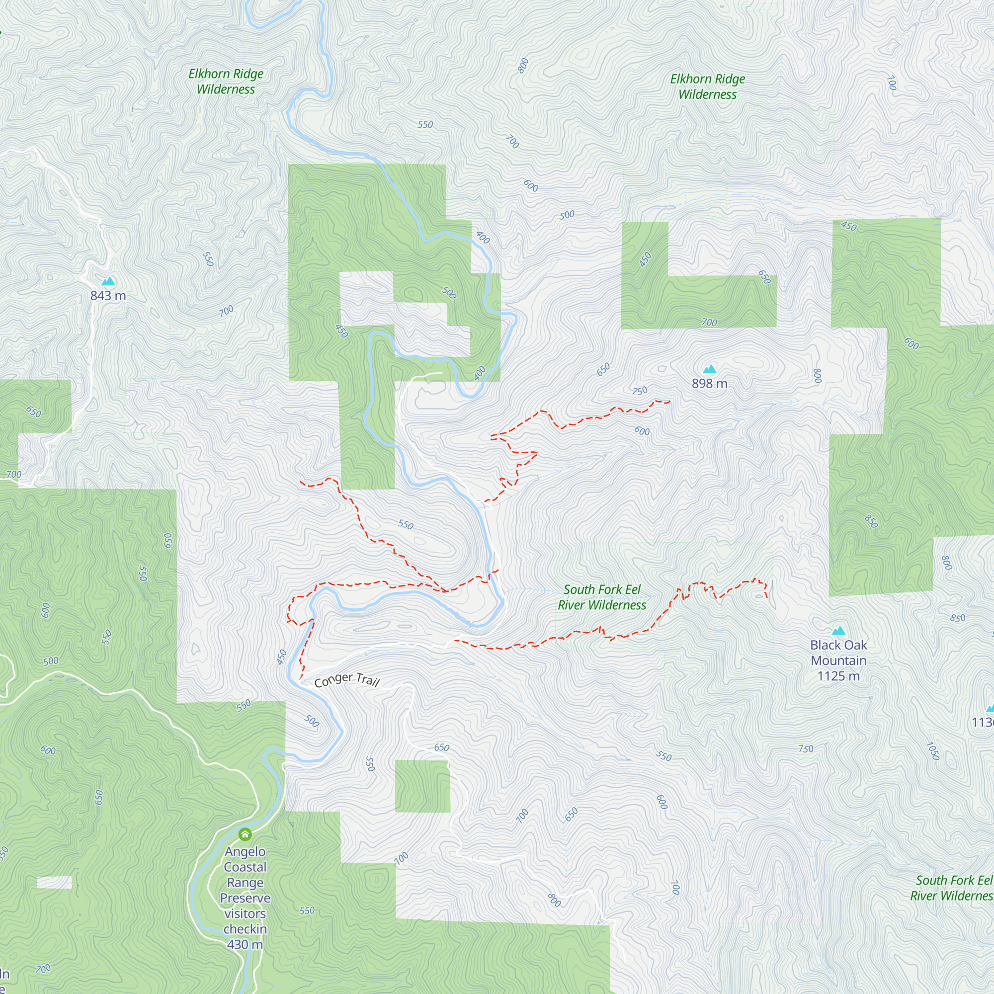 Fox Creek Lodge map