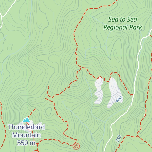 Map of Ragged Mountain