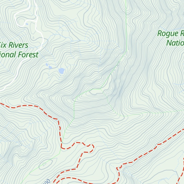 Map of Youngs Peak