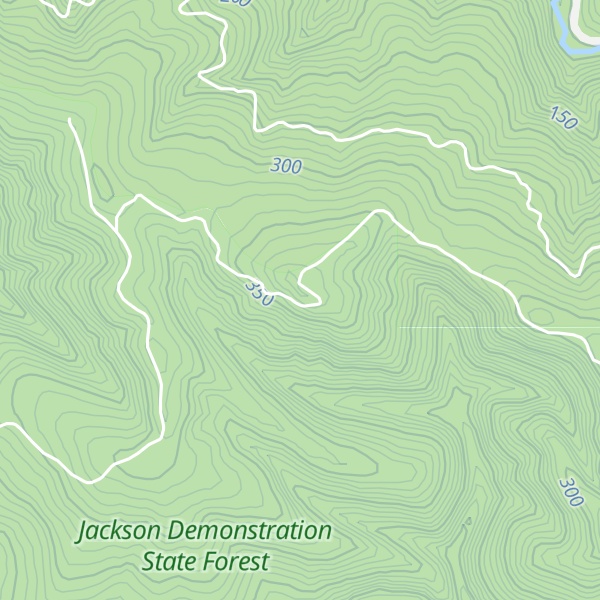Map of Riley Ridge