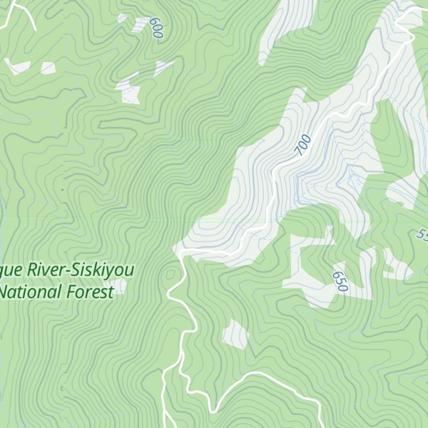 Map of Waldo Hill