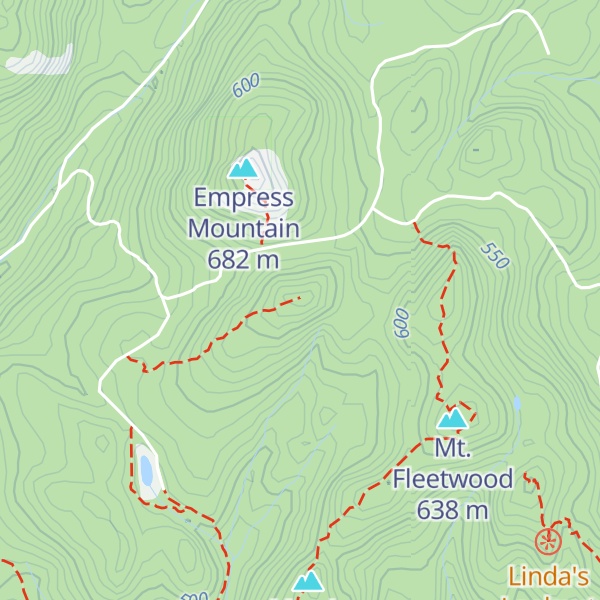 Map of Screen Hill