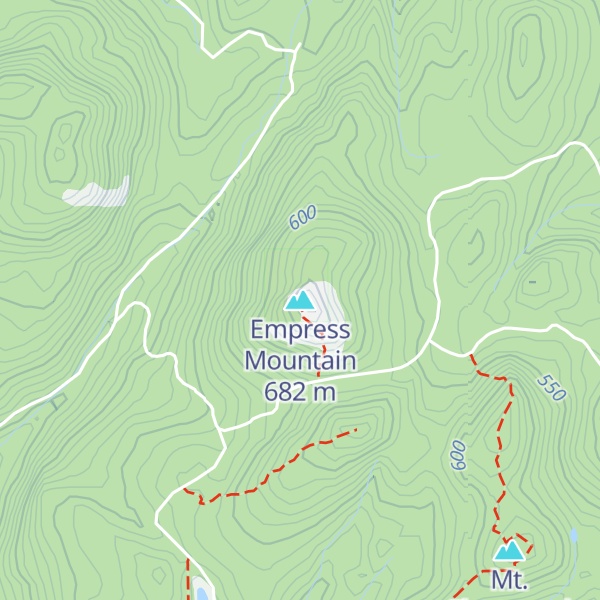 Map of Empress Mountain