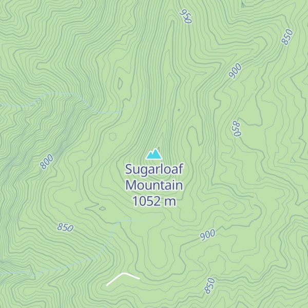 Map of Sugarloaf Mountain
