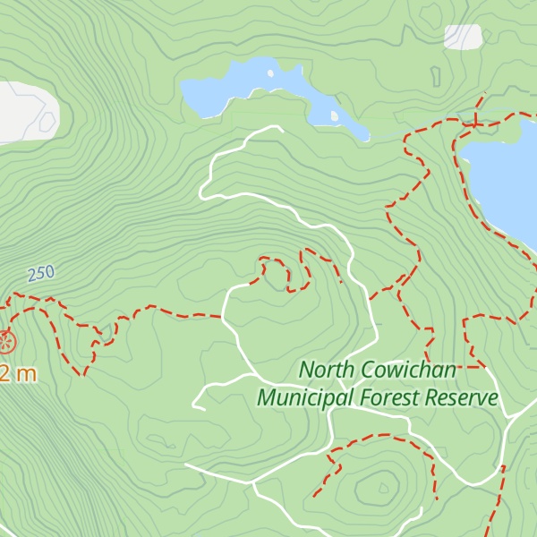 Map of Mount Richards