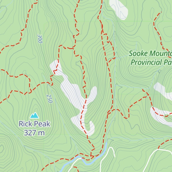 Map of Monument Mountain