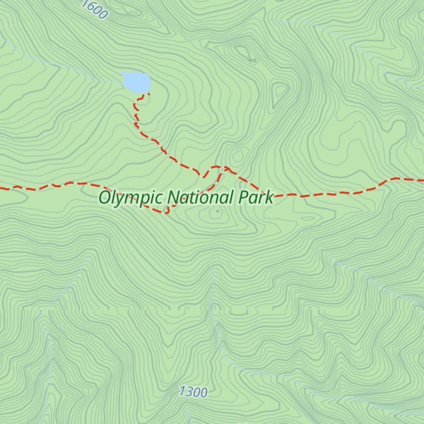 Map of Happy Lake Ridge