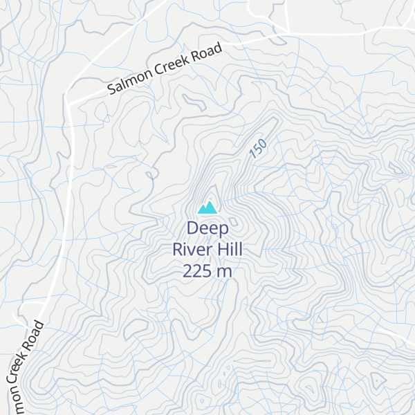 Map of Deep River Hill