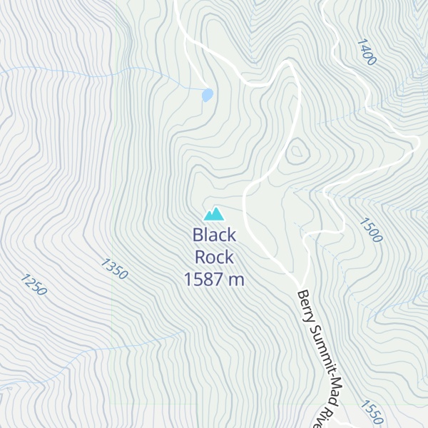 Map of Black Rock