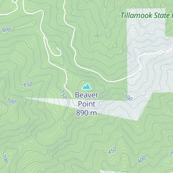 Map of Beaver Point