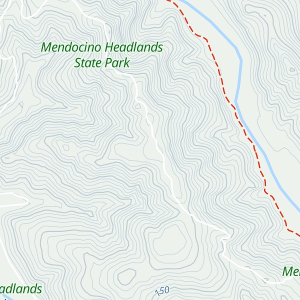 Map of Hi Chute Ridge