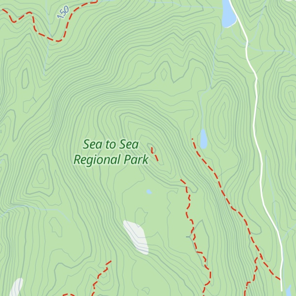 Map of Black Bear Mountain