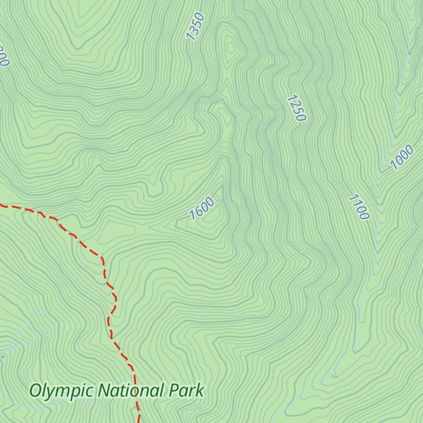 Map of Lizard Head Peak