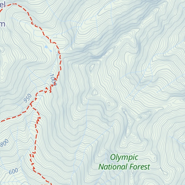 Map of Gibson Peak