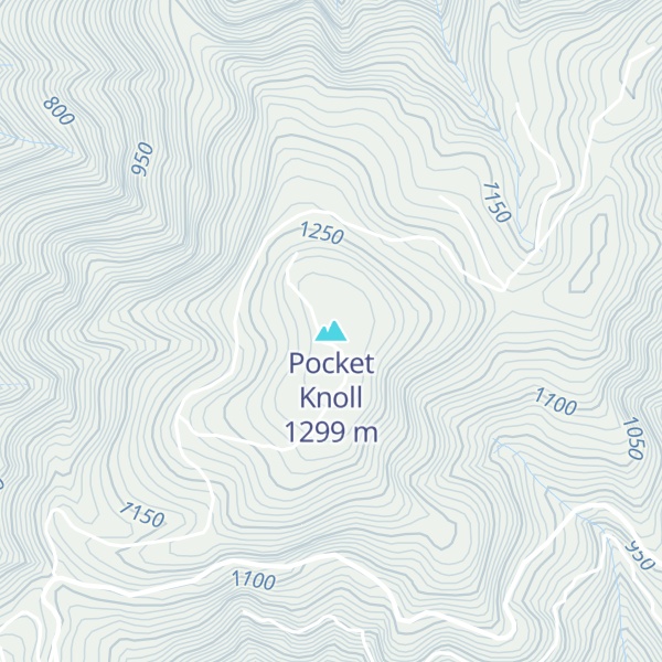 Map of Pocket Knoll