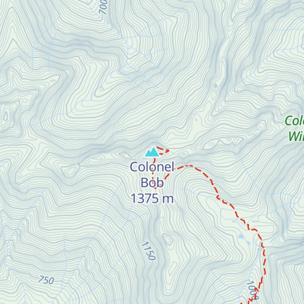 Map of Colonel Bob