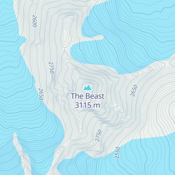 Map of The Beast