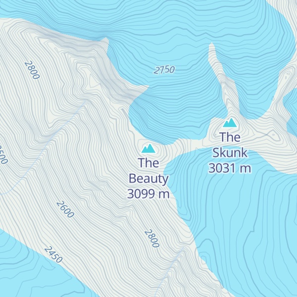 Map of The Beauty
