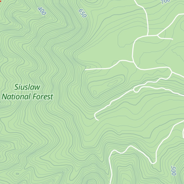 Map of Baldy Mountain