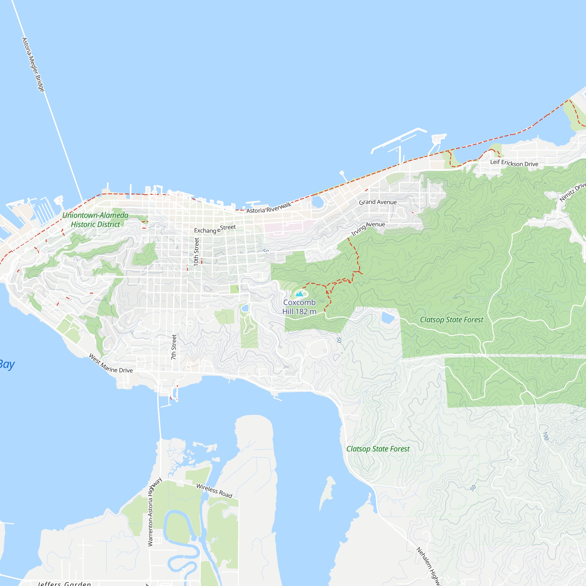 Gift and Visitor Center map